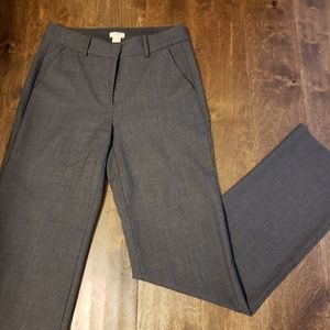 J Crew Grey Trouser Pants Sz 00